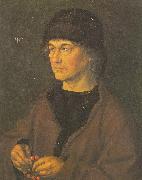 Albrecht Durer Portrait of the Artist's Father_e oil